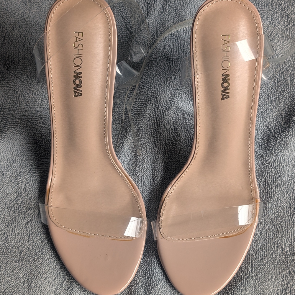 Fashion Nova Nude Women's Sandals
